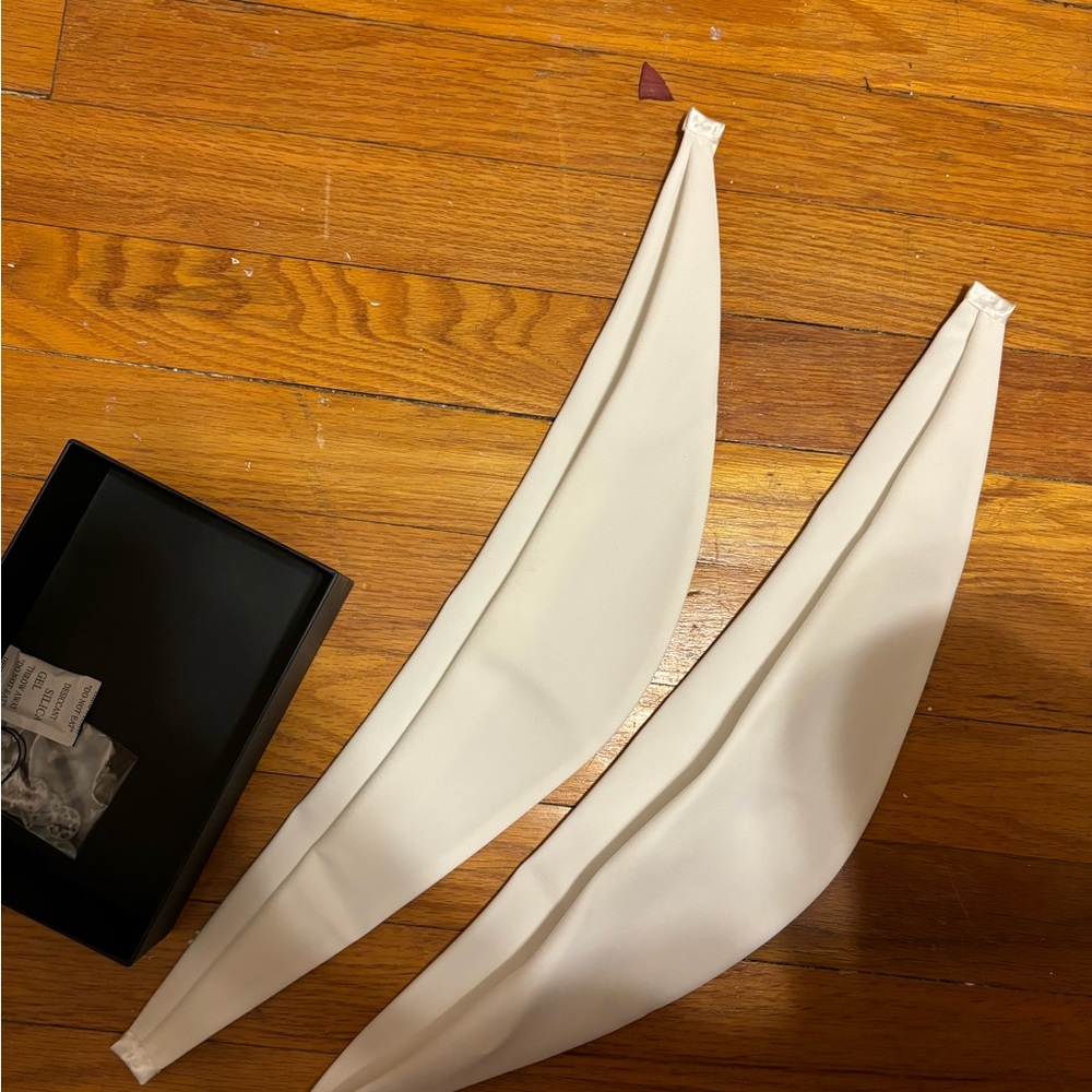 crepe removable wedding sleeves